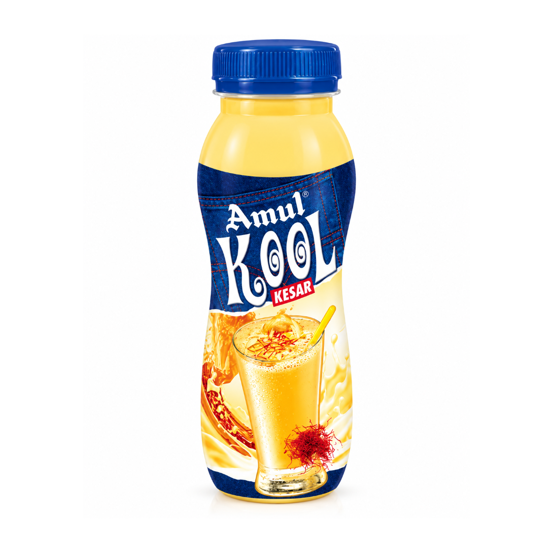 Kool Dudhi Kesar Badam Bot 180ml