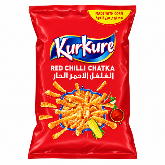 Kurkure Red ChillI Chatka