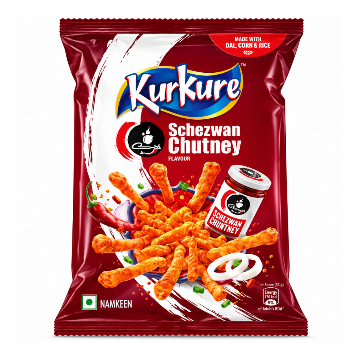 Kurkure Schezwan Chutney
