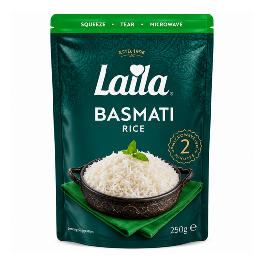 Laila Basmati Microwave Rice 250g