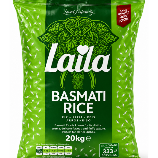 Laila Basmati Rice 20kg