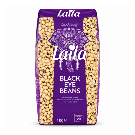 Laila Black Eye Beans 1kg