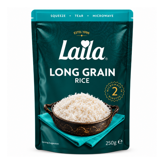 Laila Long Grain Microwave Rice 250g