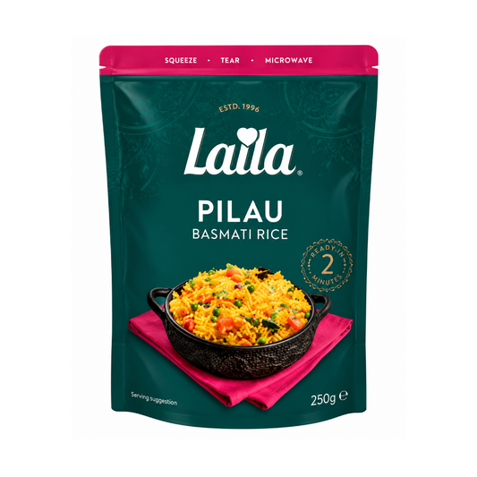 Laila Pilau Microwave Rice 250g