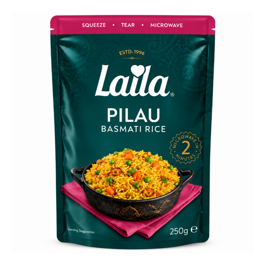 Laila Pilau Microwave Rice 250g
