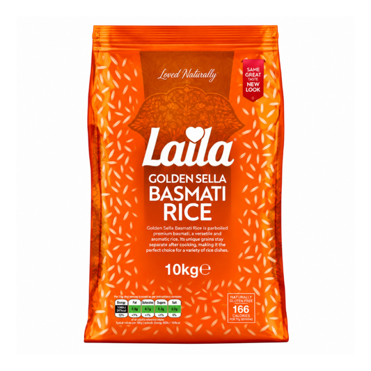 Laila sella Basmati Rice 10kg