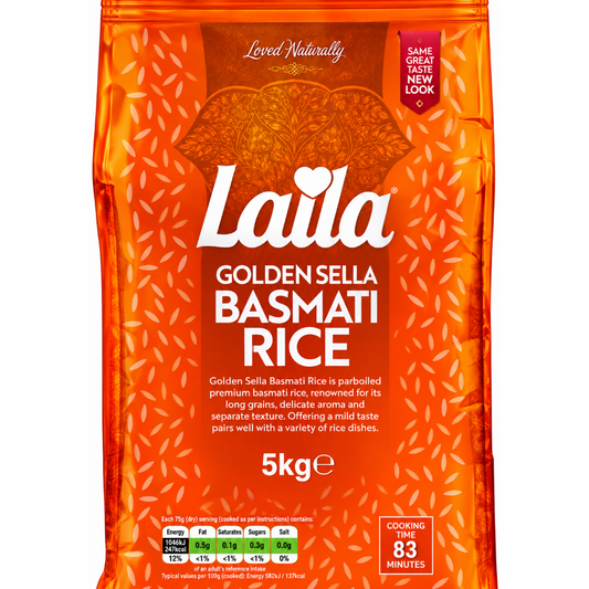 Laila Sella Basmati Rice 5kg