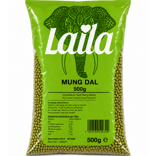 Laila Whole Moong Beans 500g