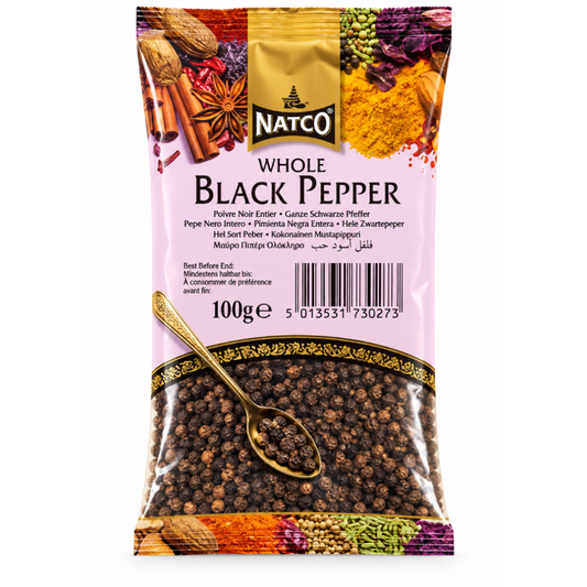 Natco Whole Black Pepper 100g