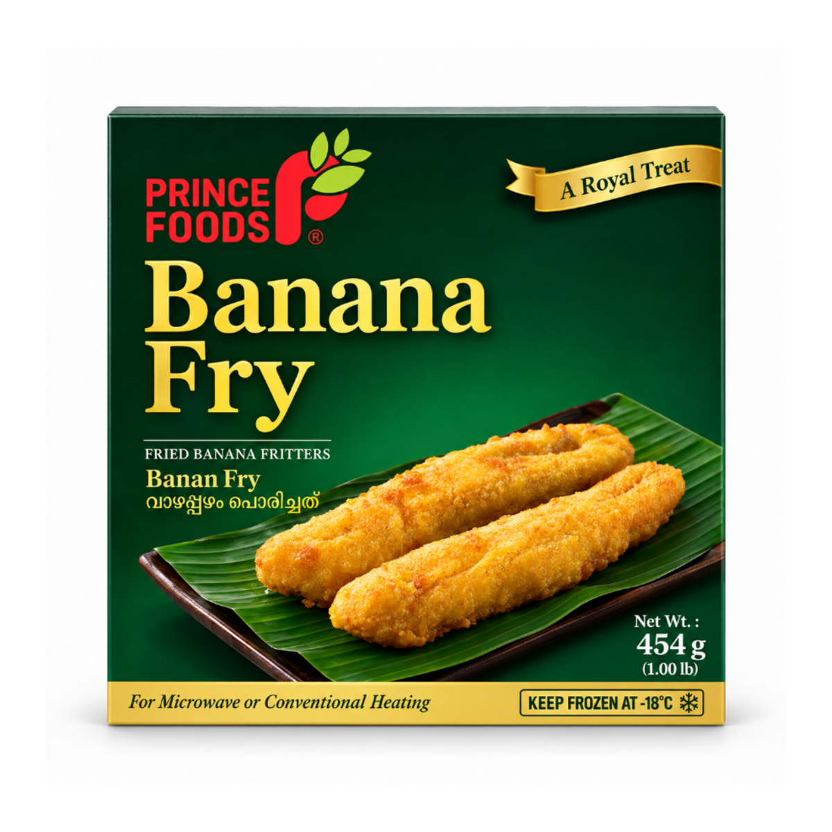 Prince Foods Banana Fry (ready To Cook) - 454g