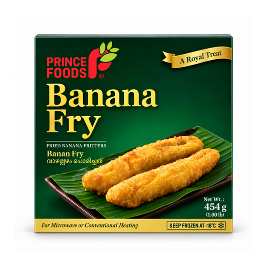 Prince Foods Banana Fry (ready To Cook) - 454g