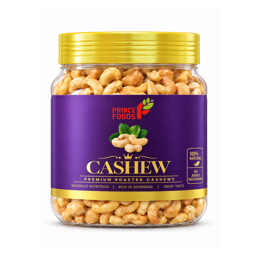 Prince Roasted cashew nuts (Jar) 100g