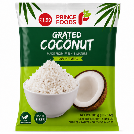 Prince Grated coconut 400g