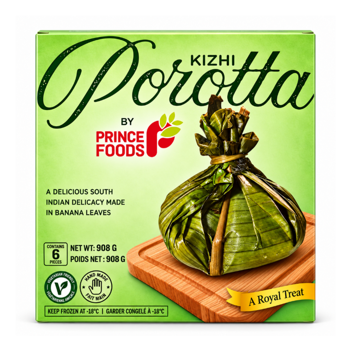 Prince Foods Kizhi Porotta 1kg