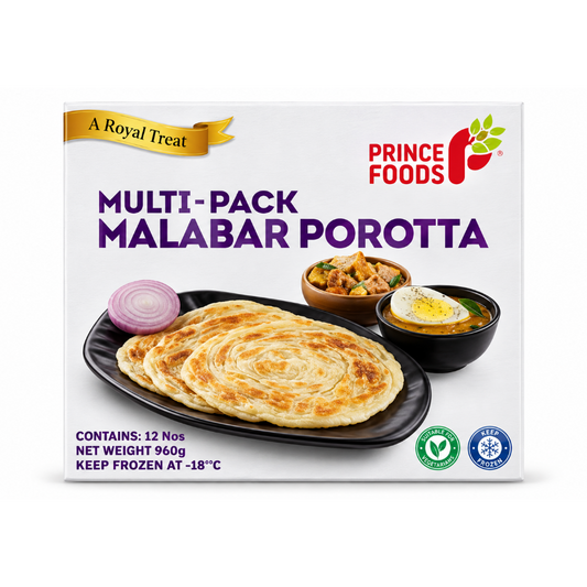 Prince Foods Multi pack Malabar porotta 900g