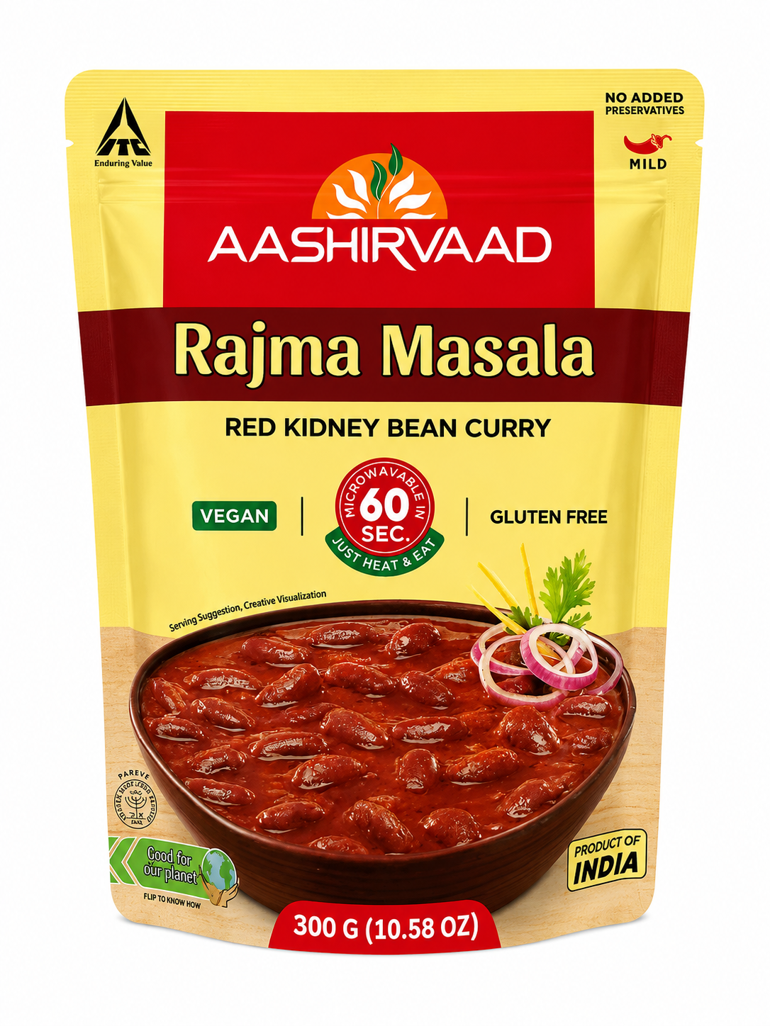 READY TO EAT-AASHIRVAAD RAJMA MASALA 300g