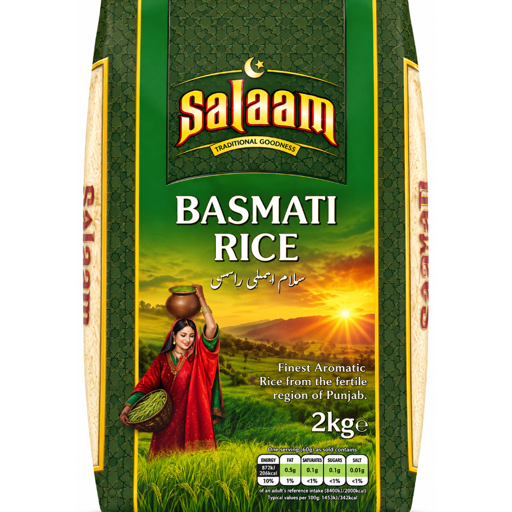 Salaam Basmati Rice Brick Pack 2kg