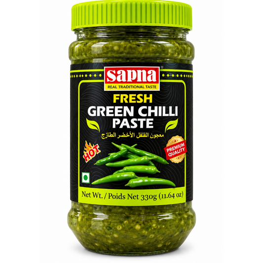 Sapna Green Chilli Paste 330g
