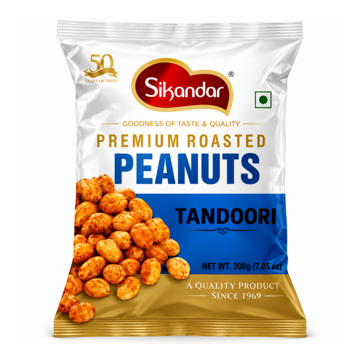 Sikander Roasted Peanuts Tandoori 150g