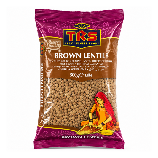 TRS Whole Brown Lentils 500g