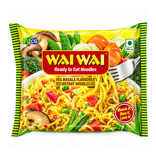 Wai Wai Vegetable Noodles 75g