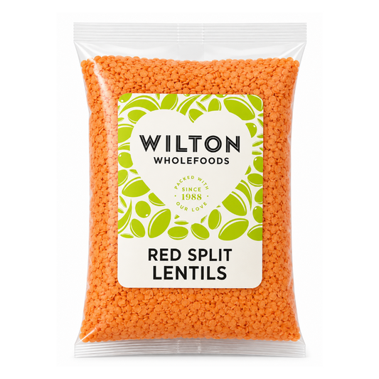 Wilton wholefoods Red Split Lentils 500g